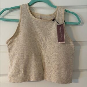 Sublime® Bamboo Maternity & Nursing Longline Bra Top | Oatmeal Heather